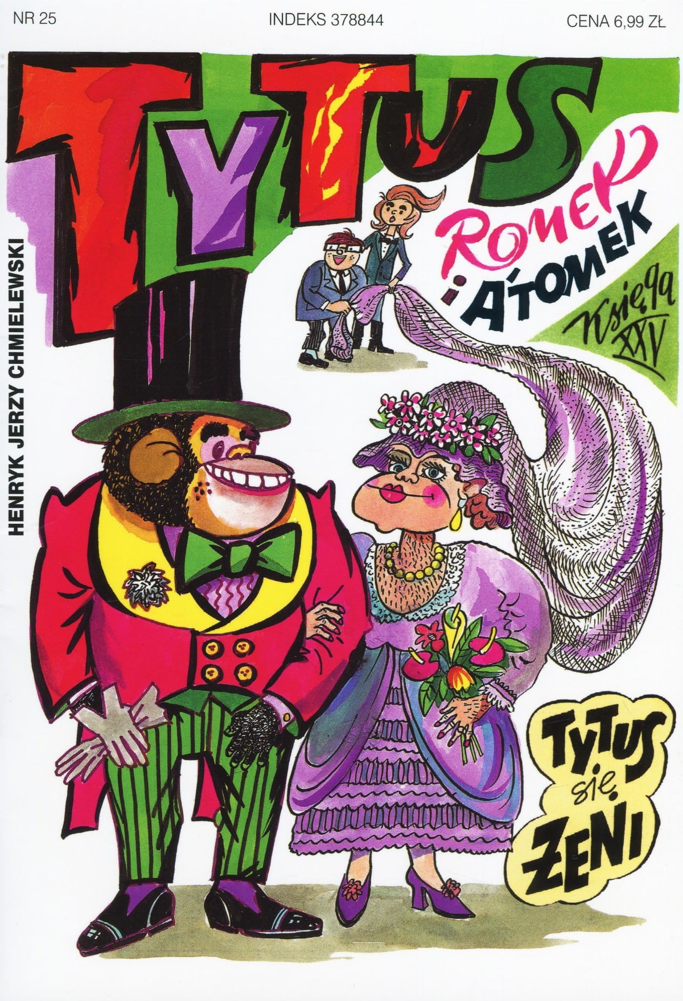 Tytus Romek i ATomek - Księga XXV Tytus się żeni - ATOM Comics