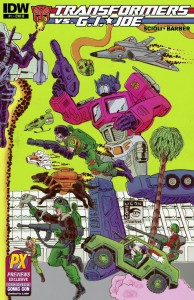 SDCC 2014 TRANSFORMERS VS GI JOE #1 CVR B