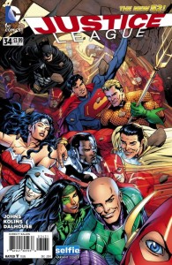 JUSTICE LEAGUE #34 DCU SELFIE VARIANT EDITION (N52)