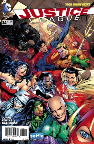 JUSTICE LEAGUE #34 DCU SELFIE VARIANT EDITION (N52)