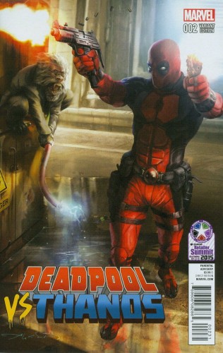 DEADPOOL VS THANOS #2 (OF 4) RETAILER SUMMIT 2015 VAR