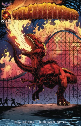 VOLCANOSAURUS #2 V-REX HOMAGE CVR