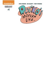 ROCKOS MODERN LIFE #1 SKETCH BLANK VAR