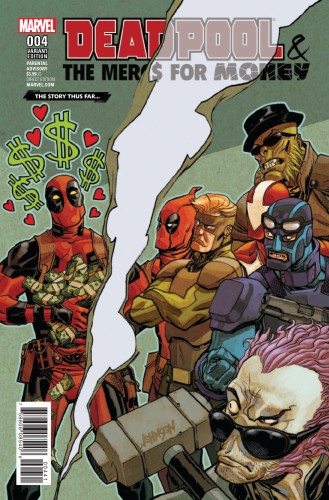 DEADPOOL AND MERCS FOR MONEY #4 STORY THUS FAR VAR