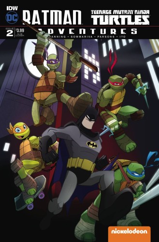 BATMAN TMNT ADVENTURES #2 (OF 6) SUBSCRIPTION VAR B