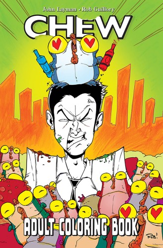 CHEW ADULT COLORING BOOK TP (9781534300927)