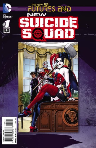 NEW SUICIDE SQUAD FUTURES END #1 STANDARD 2D COVER