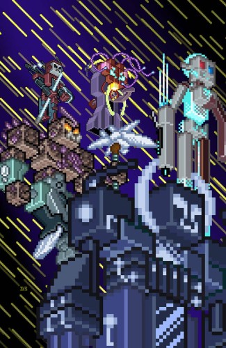 ARMOR HUNTERS #3 (OF 4) VALIANTCRAFT COVER (AH)