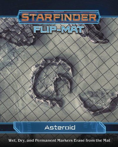STARFINDER FLIP MAT ASTEROID (9781640780484)