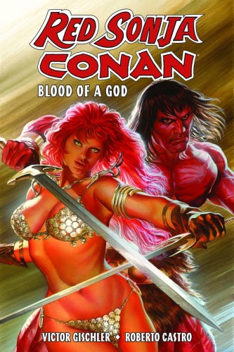 RED SONJA CONAN BLOOD OF A GOD HC (9781606908211)