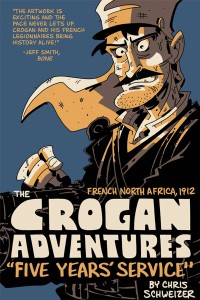 CROGAN ADVENTURE COLOR HC FIVE YEARS SERVICE