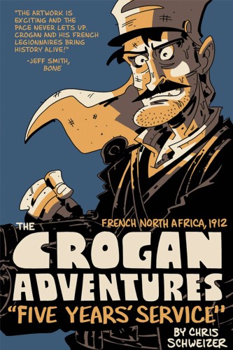 CROGAN ADVENTURE COLOR HC FIVE YEARS SERVICE (9781620102435)