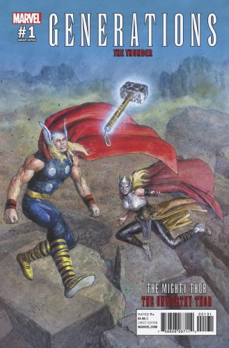 GENERATIONS UNWORTHY THOR & MIGHTY THOR #1 PASTORAS VAR