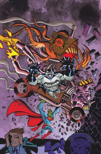 BATMAN SUPERMAN #25 MONSTERS VAR ED