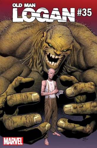 OLD MAN LOGAN #35 MCNIVEN HULK VAR LEG