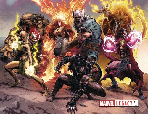 MARVEL LEGACY #1 DEODATO WRAPAROUND VAR