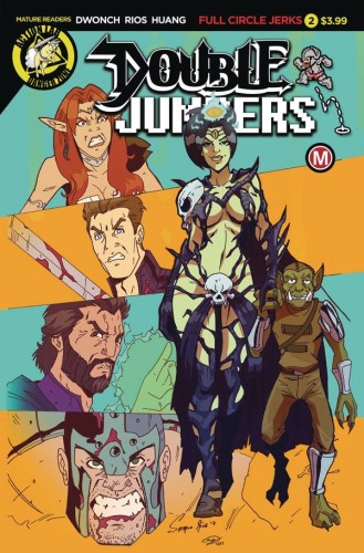 DOUBLE JUMPERS FULL CIRCLE JERKS #2 (OF 4) CVR A RIOS