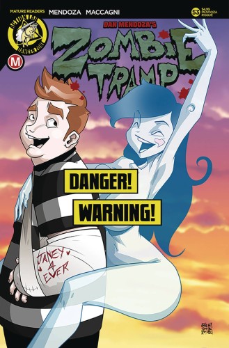 ZOMBIE TRAMP ONGOING #53 CVR F MENDOZA RISQUE B