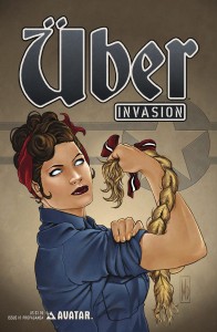 UBER INVASION #1 PROPAGANDA POSTER CVR