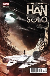 STAR WARS HAN SOLO #4 (OF 5) HANS MILLENNIUM FALCON VAR