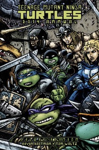 TMNT 2014 ANNUAL DELUXE ED HC