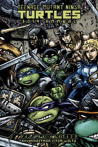 TMNT 2014 ANNUAL DELUXE ED HC (9781631404719)
