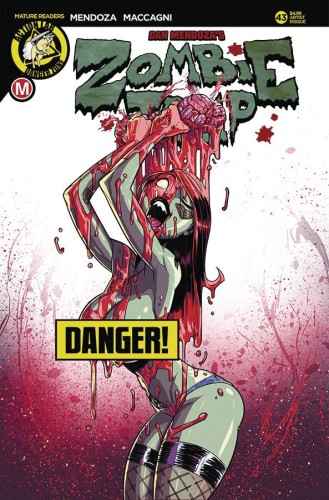 ZOMBIE TRAMP ONGOING #43 CVR D FEDERHENN RISQUE