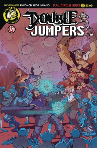 DOUBLE JUMPERS FULL CIRCLE JERKS #3 (OF 4) CVR A RIOS