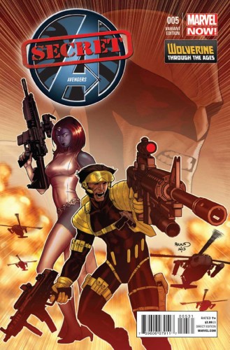 SECRET AVENGERS #5 RENAUD WOLVERINE COSTUME VAR NOW