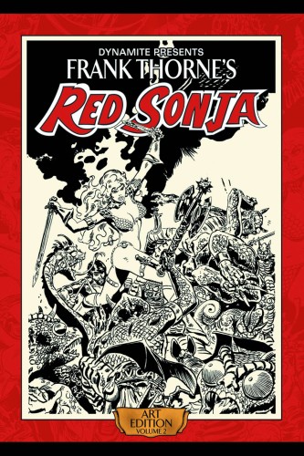 FRANK THORNE RED SONJA ART EDITION HC VOL 02 (9781606904756)