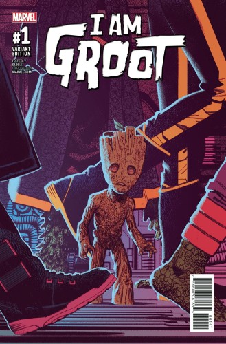 I AM GROOT #1 SMALLWOOD VAR
