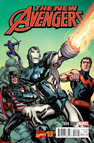 NEW AVENGERS #4 RANEY MARVEL 92 VAR