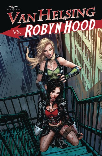 VAN HELSING VS ROBYN HOOD #4 (OF 4) CVR D RIVEIRO