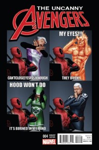UNCANNY AVENGERS #4 DEADPOOL VAR