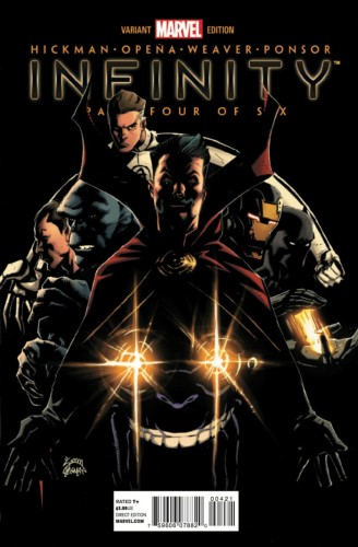 INFINITY #4 (OF 6) HERO STEGMAN VAR