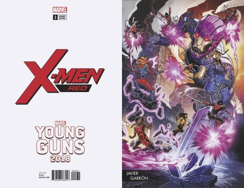 X-MEN RED #3 GARRON YOUNG GUNS VAR LEG