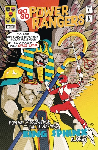GO GO POWER RANGERS #17 PREORDER MOK VAR