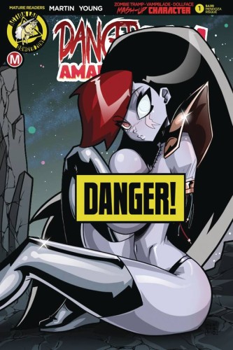 DANGER DOLL SQUAD PRESENTS AMALGAMA LIVES #1 CVR F MENDOZA RISQUE