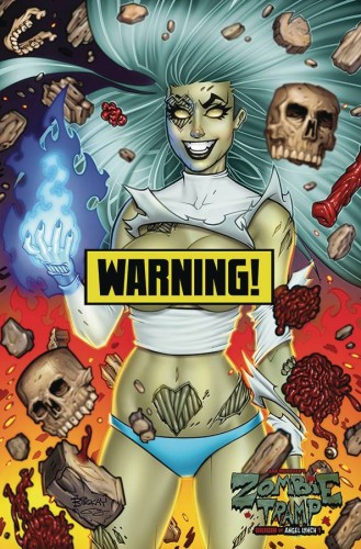 ZOMBIE TRAMP ONGOING #57 CVR D MCKAY VIRGIN RISQUE LTD ED