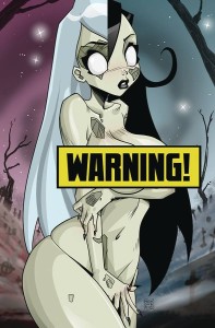 ZOMBIE TRAMP ONGOING #57 CVR K MENDOZA LENTICULAR VIRGIN RISQUE CVR B