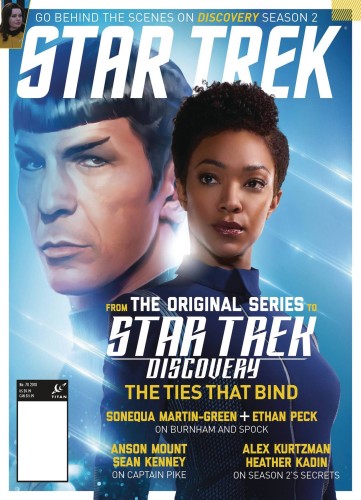 STAR TREK MAGAZINE #70 NEWSSTAND ED