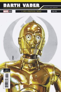 STAR WARS DARTH VADER #25 REIS GALACTIC ICON VAR