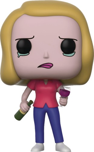 POP RICK & MORTY BETH WITH WINE GLASS VINYL FIGURE