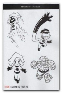 FANTASTIC FOUR #5 PARTY SKETCH VAR