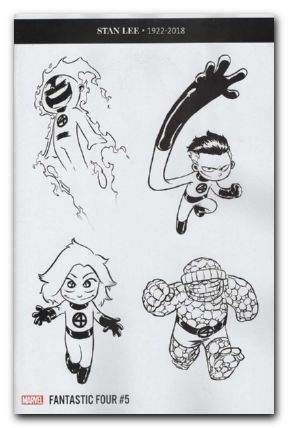 FANTASTIC FOUR #5 PARTY SKETCH VAR