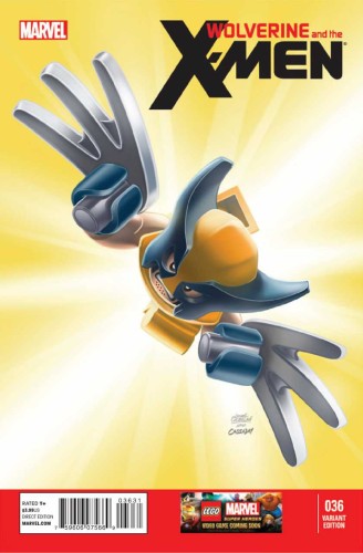 WOLVERINE AND X-MEN #36 CASTELLANI LEGO VAR