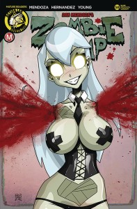 ZOMBIE TRAMP ONGOING #58 CVR E MENDOZA RISQUE LTD ED