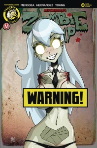 ZOMBIE TRAMP ONGOING #58 CVR F MENDOZA RISQUE LTD ED B
