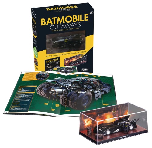 BATMOBILE CUTAWAYS MOVIE VEHICLES 1989-2012 W COLLECTIBLE (9781858755427)