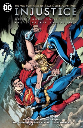 INJUSTICE GODS AMONG US YEAR FOUR COMPLETE COLL TP (9781401285807)